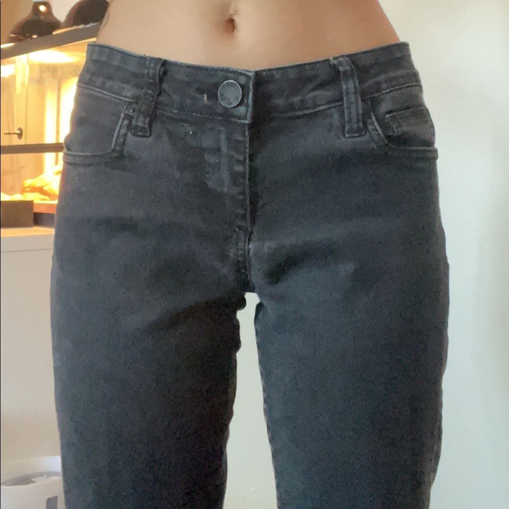 Bootcut Mid Rise Jeans